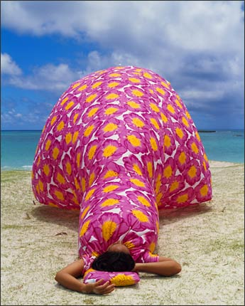 Illustration for article titled Dress Tent Is the Campest Thing in the Art World